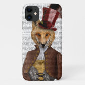 Vivienne Steampunk Vos Case-Mate iPhone Case (Achterkant)