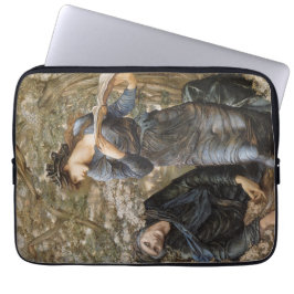 Viviens Beguiling van Merlijn (Edward Burne-Jones) Laptop Sleeve