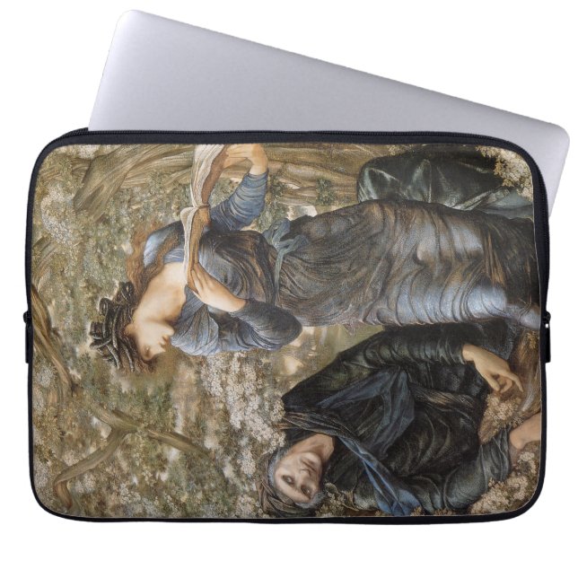 Viviens Beguiling van Merlijn (Edward Burne-Jones) Laptop Sleeve (Voorkant)
