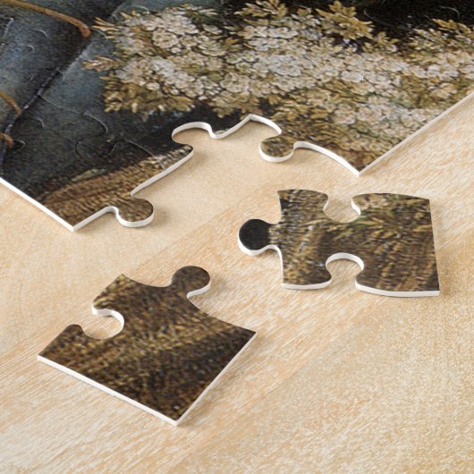 Viviens Beguiling van Merlijn (Edward Burne-Jones) Legpuzzel (Zijkant)