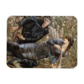 Viviens Beguiling van Merlijn (Edward Burne-Jones) Magneet (Horizontaal)