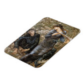 Viviens Beguiling van Merlijn (Edward Burne-Jones) Magneet (Linkerzijde)