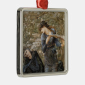 Viviens Beguiling van Merlijn (Edward Burne-Jones) Metalen Ornament (Rechts)