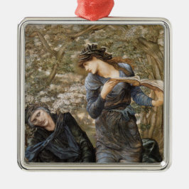 Viviens Beguiling van Merlijn (Edward Burne-Jones) Metalen Ornament