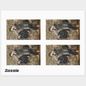 Viviens Beguiling van Merlijn (Edward Burne-Jones) Rechthoekige Sticker (Vel)