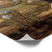 Vivien's Teasing of Merlin (Edward Burne-Jones) Poster (Hoek)