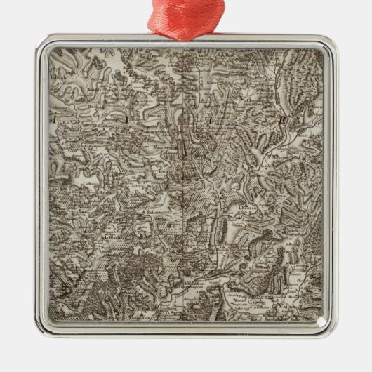 Viviers Metalen Ornament (Voorkant)