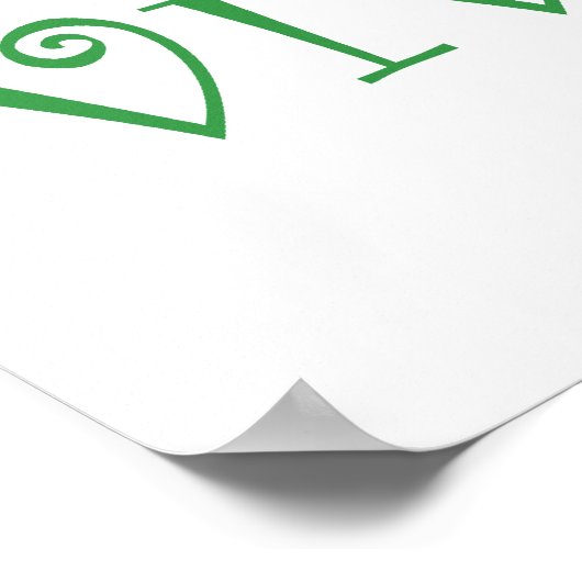 Vivir Verde Poster (Hoek)