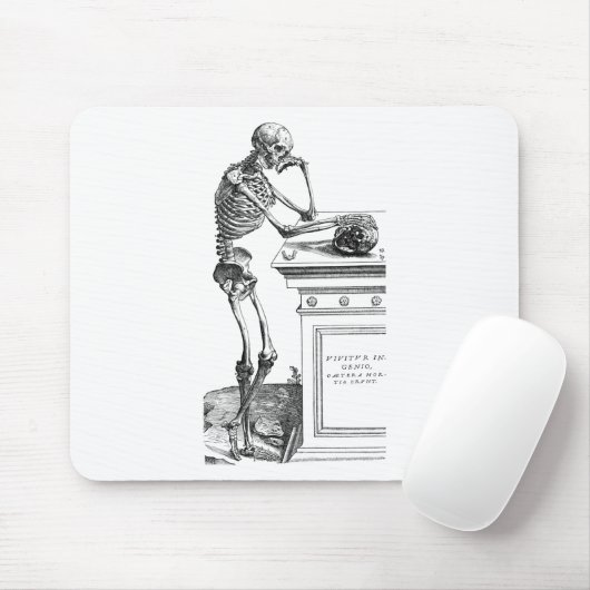 Vivitur Ingenio - Skeleton Muismat (Met muis)