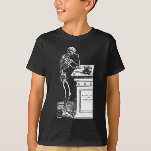 Vivitur Ingenio - Skeleton T-shirt (Voorkant)