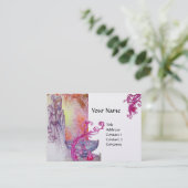 VIVIVIEN MONOGRAM goud metaalpapier Visitekaartje (Staand voorkant)