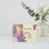 VIVIVIEN MONOGRAM goud metaalpapier Visitekaartje (Staand voorkant)