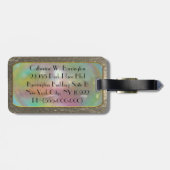 Vivstorm Face van Parijs Bagagelabel (Achterkant horizontaal)