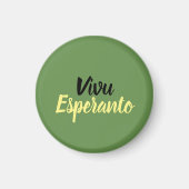 Vivu Esperanto Magneet (Voorkant)