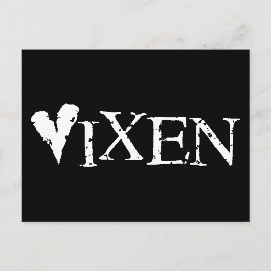 Vixen Briefkaart (Voorkant)