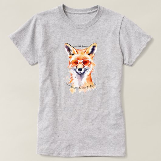 Vixen club - onze mannen kijken graag t-shirt (Design voorkant)