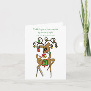 Vixen / Comfort en Joy Feestdagen Kaart