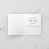 Vixen / Comfort en vreugde Feestdagen Kaart (Binnen)