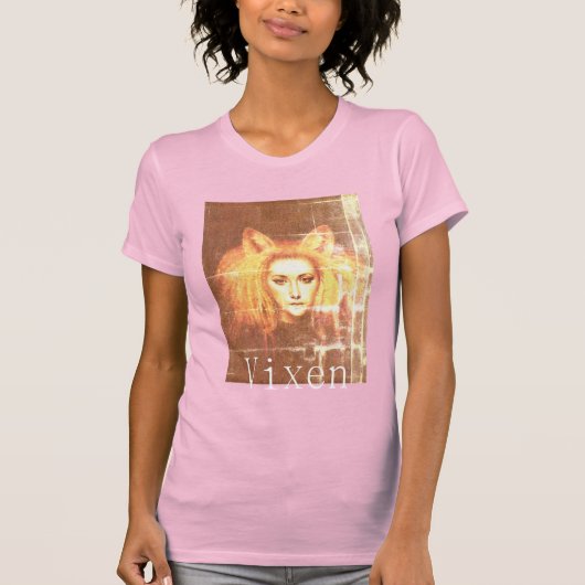  Vixen-dames T-shirt (Voorkant)