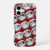  Vixen dark Cherry Red  Bloke Sade iPhone 16 Hoesje (Achterkant)