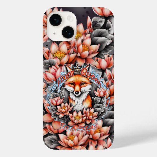 Vixen koningin naar een podium Case-Mate iPhone case (Achterkant)