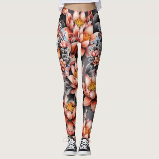 Vixen koningin naar een podium leggings (Voorkant)