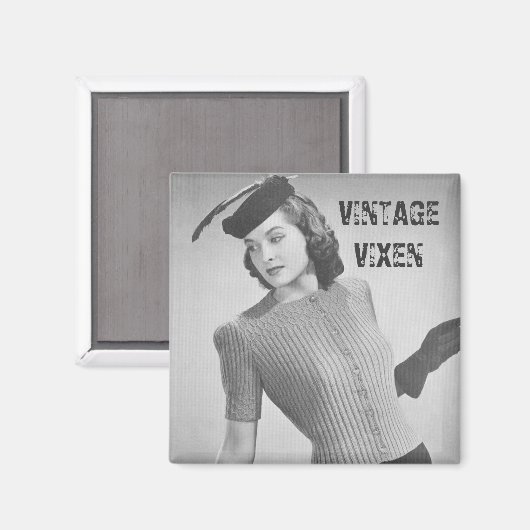 Vixen Magneet (Voorkant / Achterkant)