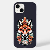 Vixen met rozen vet HOT ontwerp Case-Mate iPhone Case (Achterkant)