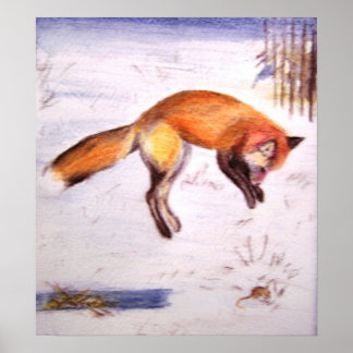 Vixen op de Hunt Poster