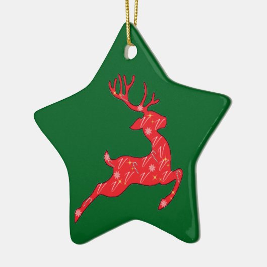 Vixen Ornament in kleuren (Links)