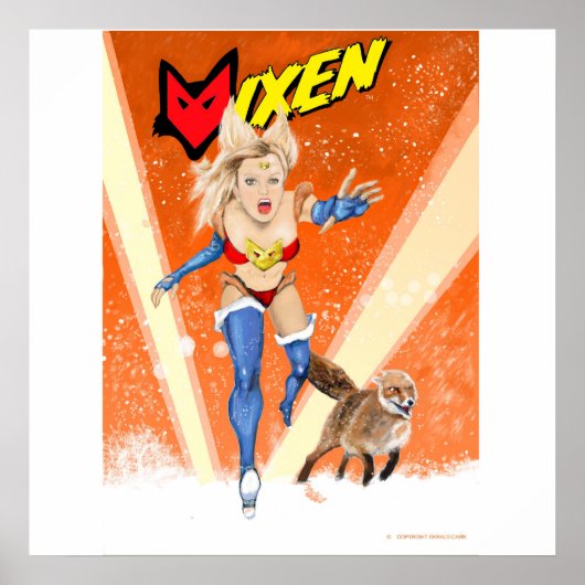 Vixen Poster (Voorkant)