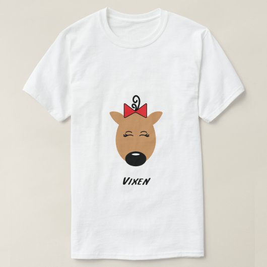 Vixen Reindeer T-shirt (Design voorkant)