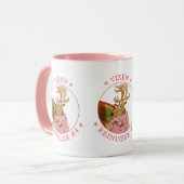 VIXEN RENDIEREN roze combo Mok (Voorkant links)