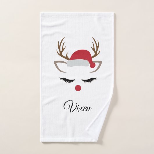 vixen rendierhanddoek handdoek (Handdoek)