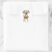 Vixen Ronde Sticker (Tas)