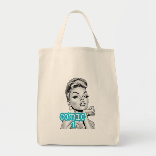 vixen uit de jaren 50 tote bag (Voorkant)