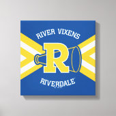 Vixens Cheer Uniform Canvas Afdruk (Voorkant)