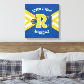 Vixens Cheer Uniform Canvas Afdruk (Insitu (Slaapkamer))