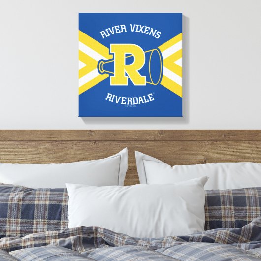 Vixens Cheer Uniform Canvas Afdruk (Insitu (Slaapkamer))