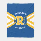 Vixens Cheer Uniform Fleece Deken (Voorkant)