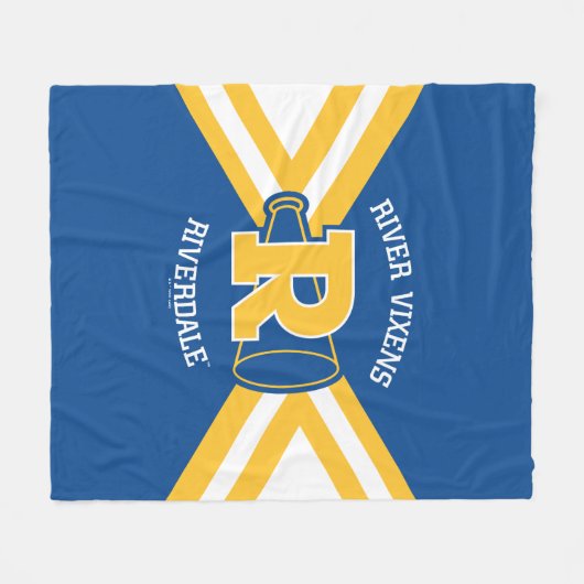 Vixens Cheer Uniform Fleece Deken (Voorkant (Horizontaal))