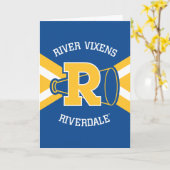 Vixens Cheer Uniform Kaart (Gele Bloem)