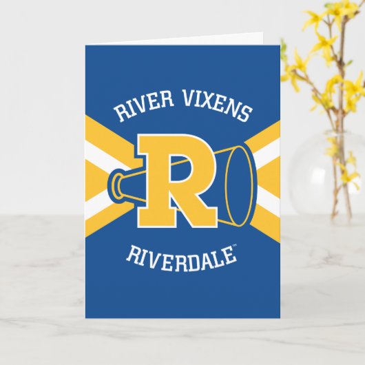 Vixens Cheer Uniform Kaart (Gele Bloem)