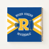 Vixens Cheer Uniform Notitieboek (Achterkant)