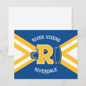 Vixens Cheer Uniform Notitiekaartje (Voorkant / Achterkant)