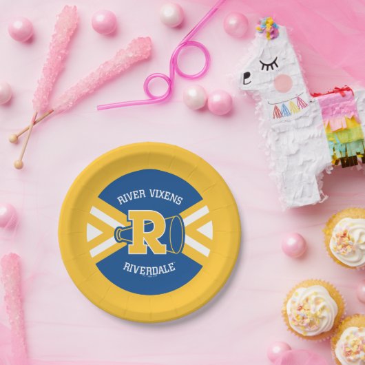 Vixens Cheer Uniform Papieren Bordje (Feest)