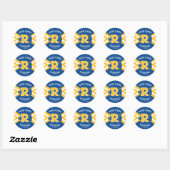 Vixens Cheer Uniform Ronde Sticker (Vel)