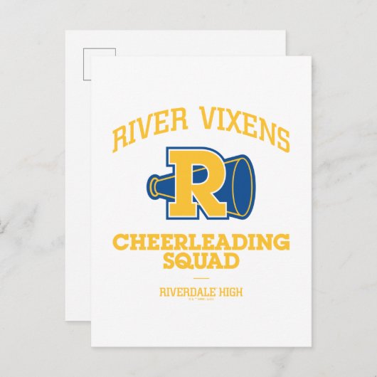 Vixens Cheerlead Squad Briefkaart (Voorkant / Achterkant)