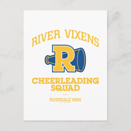 Vixens Cheerlead Squad Briefkaart (Voorkant)