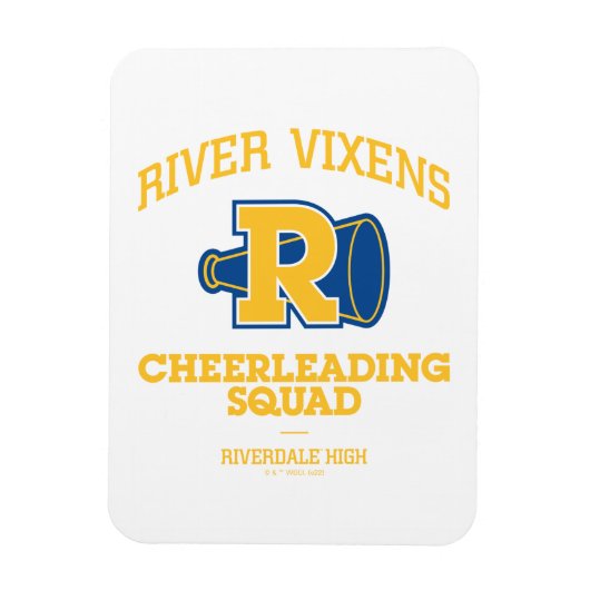 Vixens Cheerlead Squad Magneet (Verticaal)